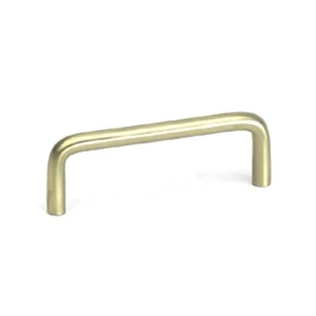 Berenson 3.5 in. Zurich Wire Pull - Satin Brass BE6162 2SB